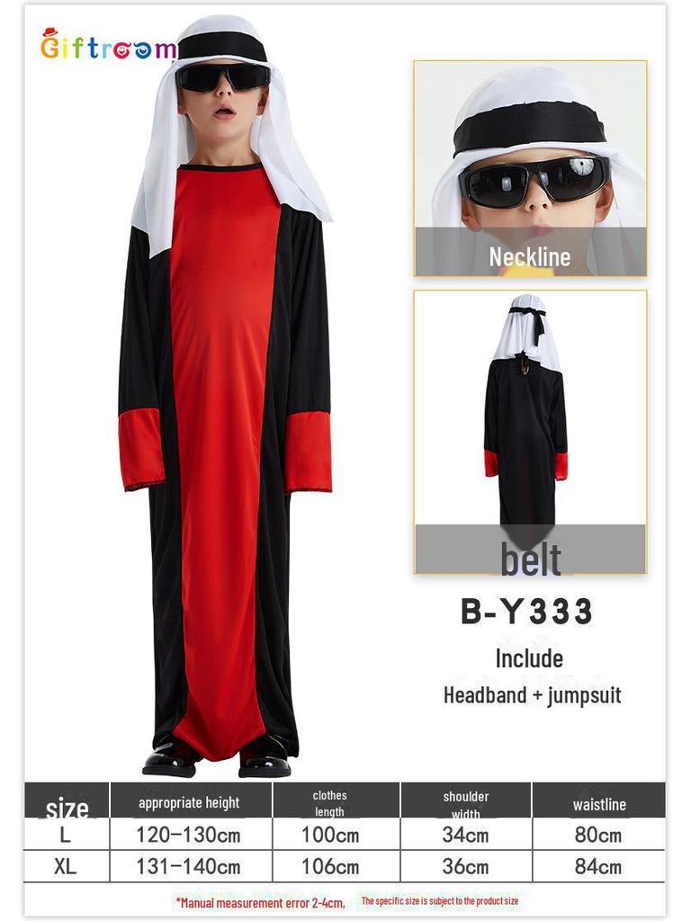 Детский маскарадный костюм: Арабский принц и греческая принцесса