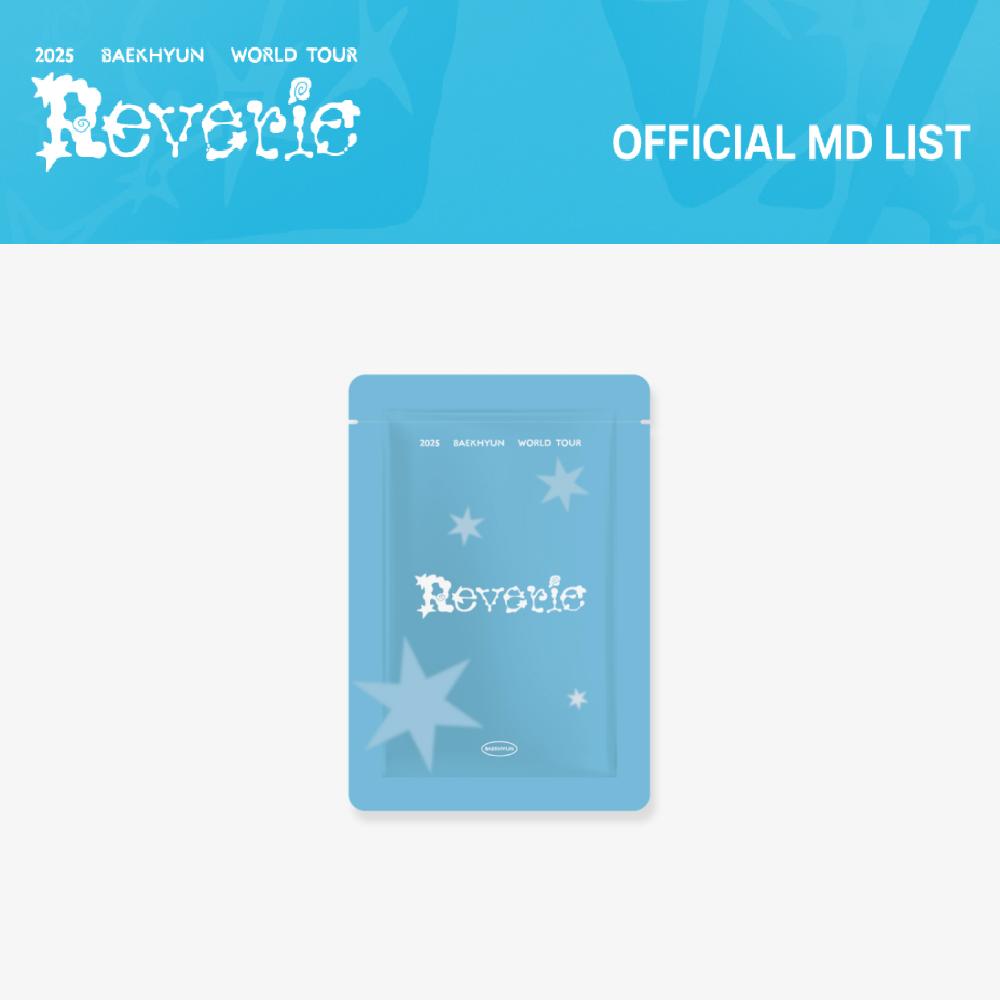 2025 BAEKHYUN World Tour Reverie Trading Photo Card