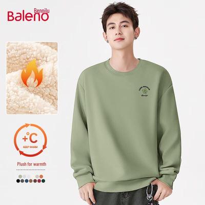 Мужской свитшот с круглым вырезом и флисовой подкладкой Baleno