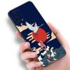 Чехол для телефона в стиле аниме в японском стиле для Xiaomi Redmi Note 5 6 9T K20 K40 K50 Pro 7A 8A 9A 9C 9i 10A 10C A1 S2 Мягкая черная TPU-накладка