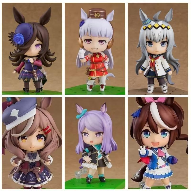 В наличии Нендороид Uma Musume Pretty Derby Милый Аниме Персонаж Модные Игрушки Коллекционная Настольная Украшение Сюрприз Подарок