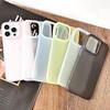 Frosted Large Hole Transparent Silicone Case for iPhone 11 to 17