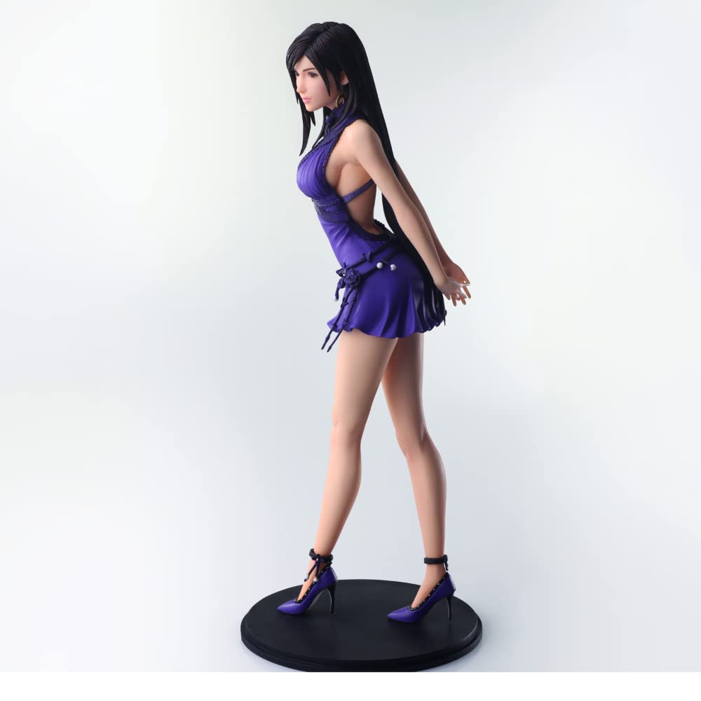 Square Enix Final Fantasy VII Тифа Локхарт Статуэтка-иллюстрация Ремейк (Платье Вер.)