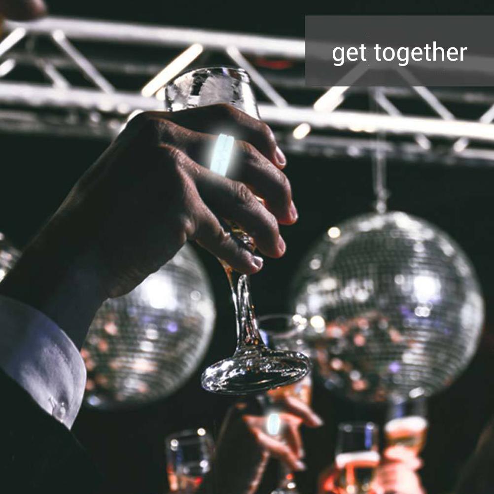 Outdoor Survival Luminous Silicone Ring Women Men  In The Dark Finger Ring