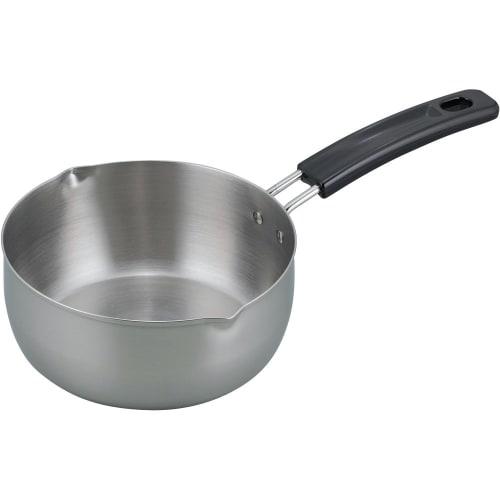 Wahei Freiz Yukihira Saucepan, 16cm, Stainless Steel, Induction Compatible, for Simmered and Boiled Dishes, Japanese Cuisine, Vense VR-8337