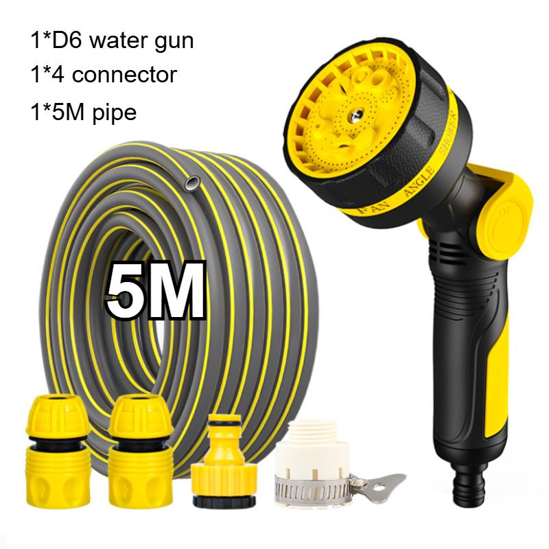 1 шт. Портативная многофункциональная пистолет-мойка высокого давления 10 режимов Садовый разбрызгиватель Мощный пистолет для воды высокого давления Полив сада