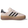adidas Gazelle Bold Wonder Quartz Black Gum Женские кроссовки Pink Core-Black IE0429