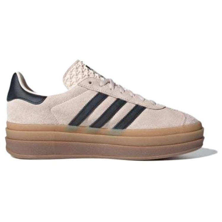 adidas Gazelle Bold Wonder Quartz Black Gum Женские кроссовки Pink Core-Black IE0429