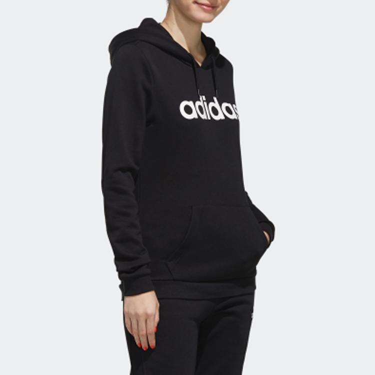 adidas Neo W Ce Hdy Повседневная спортивная толстовка с капюшоном для женщин, черная EI4665