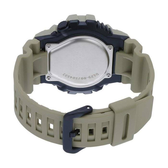 Мужские часы Casio - HDC-700-3A3VDF (Черный Циферблат, Зеленый Ремешок)