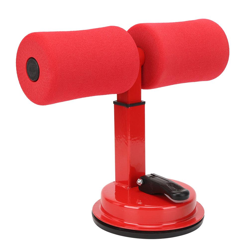 Crunches Assistant Sit Up Aid Waist Fat Reduction Household Abdominal Fitness Equipment(Red )