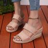Fashion Platform Wedge Slippers Summer Fashion Peep Toe Super Designer Shoes Sexy Sandal  Fashion Peep Toe Super High Sandals Zapatillas