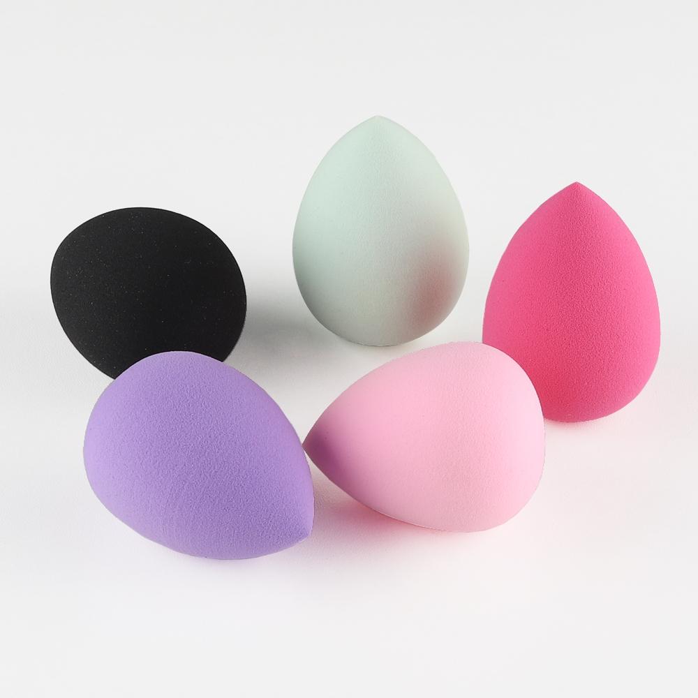 5 шт., косметическая пудра, пудра, гладкая женская основа для макияжа, губка для макияжа, инструменты и аксессуары для красоты, яйцо для макияжа с каплями воды в коробке