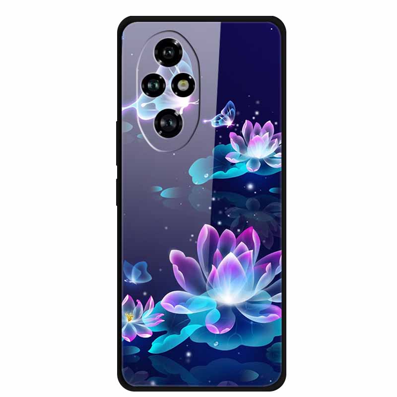 Tempered Glass Case For Honor 200 Pro Case Hard Phone Back Cover Soft Bumper For Honor 200 Pro Case Honor200 Pro 200Pro Bag Capa