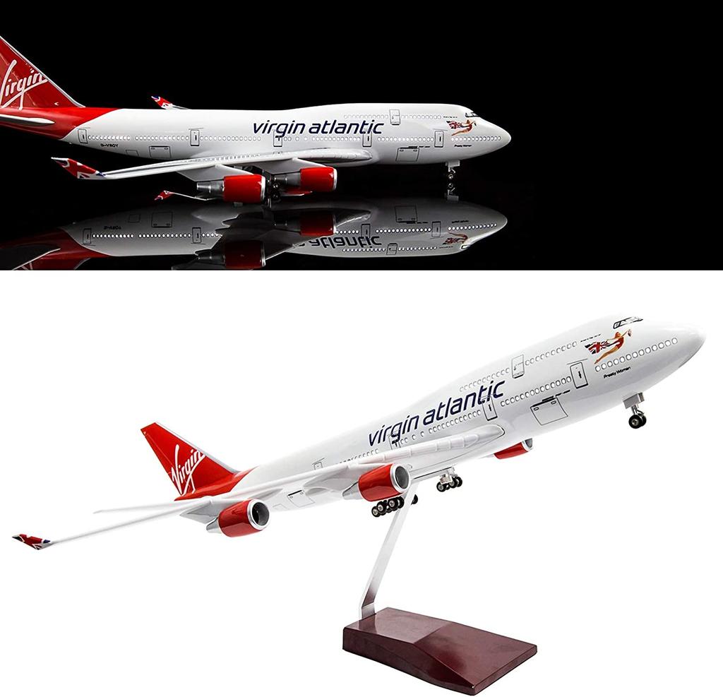 Масштаб 1/160 50,5 см Самолет Airbus A380 Модель авиакомпании Air France со светодиодной подсветкой и колесами Литой пластик смола Самолет для коллекции
