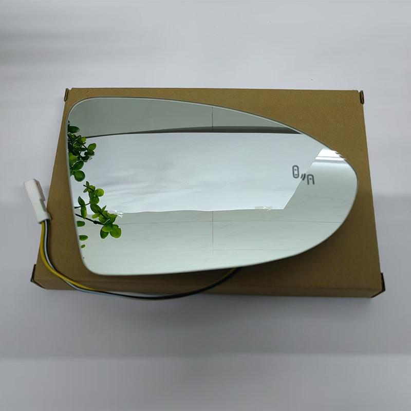 Version For VW Jetta MK7 Auto Heated Blind Spot Warning Wing Rear Mirror Glass