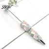 Creative Beaded Gift Pen DIY Glow-in-the-Dark Diamond Pen, Rhinestone Ballpoint Pens with Cartoon Charms, Cute Glitter Writing Attractive Luminous