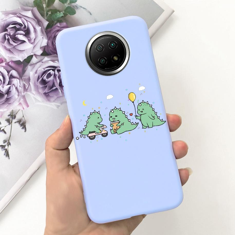 For Xiaomi Redmi Note 9T Note 9 5G Case Fashion Flower Shockproof Silicone Soft Matte Phone Cover For Xiomi Redmi Note 9T Fundas
