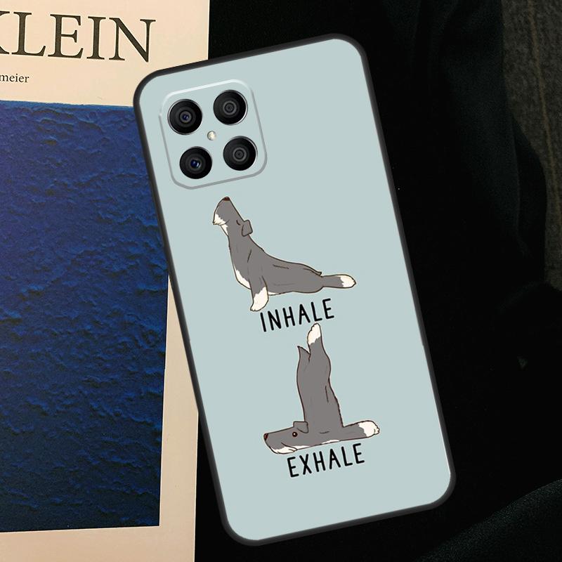 Cartoon Schnauzer Dog Case For Honor X9b X9c X8b X9a X8a X8 X9 50 70 90 Lite Honor 200 Pro Magic 7 5 6 Lite Cover