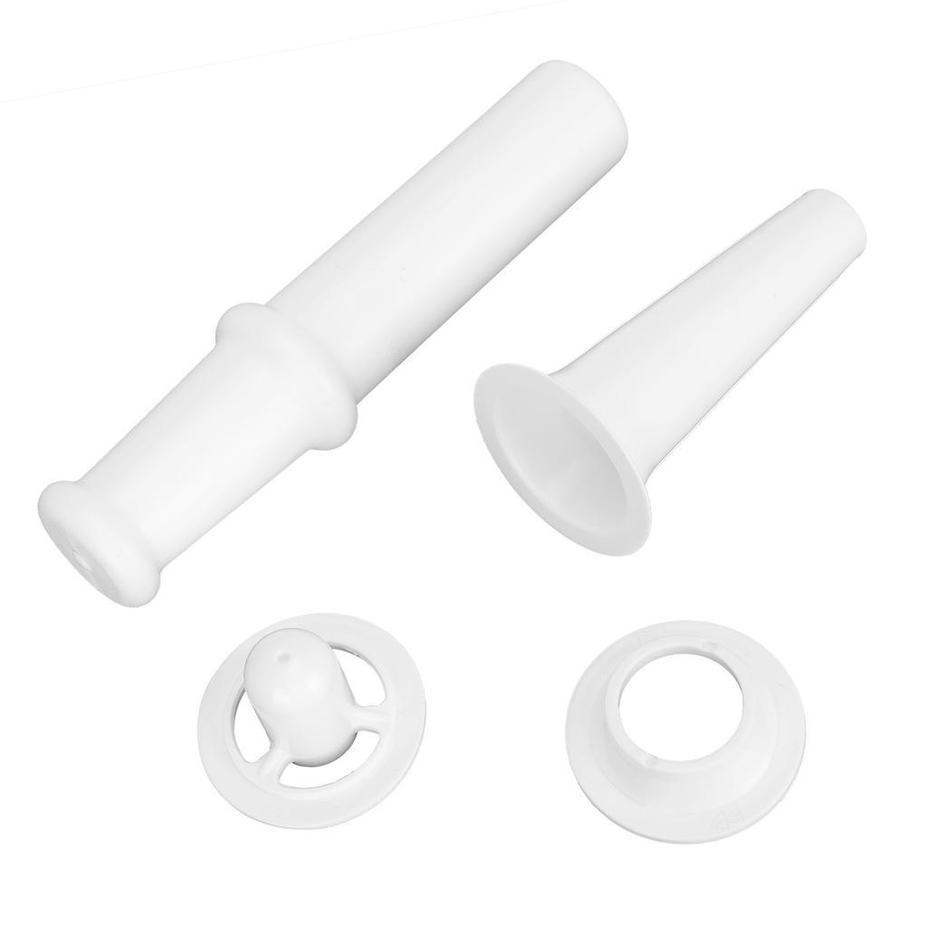 Universal Food Pusher Sausage Filler Nozzle Kubbe Attachment Kit for 5# Meat Grinder