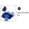 ZSDTRP 22mm Universal CNC Aluminum Accelerator Throttle Twist Grips Handlebars For Motorcycle Moped Scooter Bike M10*1.5 Throttles 2