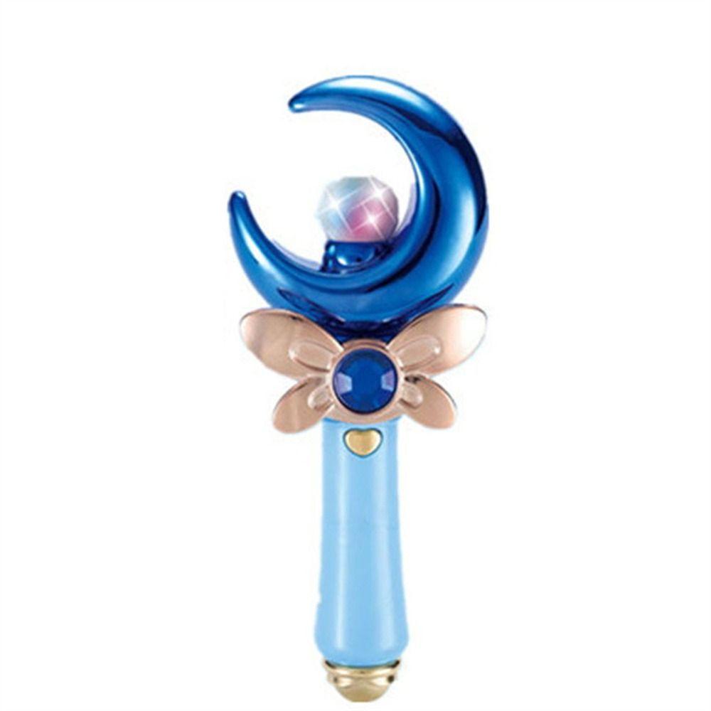 Sound Effect Moon Fairy Stick Led Light Shine Glow Stick Birthday Gift Girl Magic Wand Girl Gift