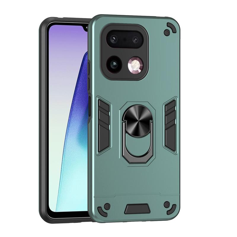 Чехол Военного Класса для Realme 16 Pro Pro+ Plus 5G Защитная Крышка Ударопрочный Держатель-Кольцо Чехлы Coque