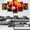 Art Modern Canvas Painting Wall 5 Panel Flower Modular Picture Home Decoration Print On For Living Room Canvas Poster
