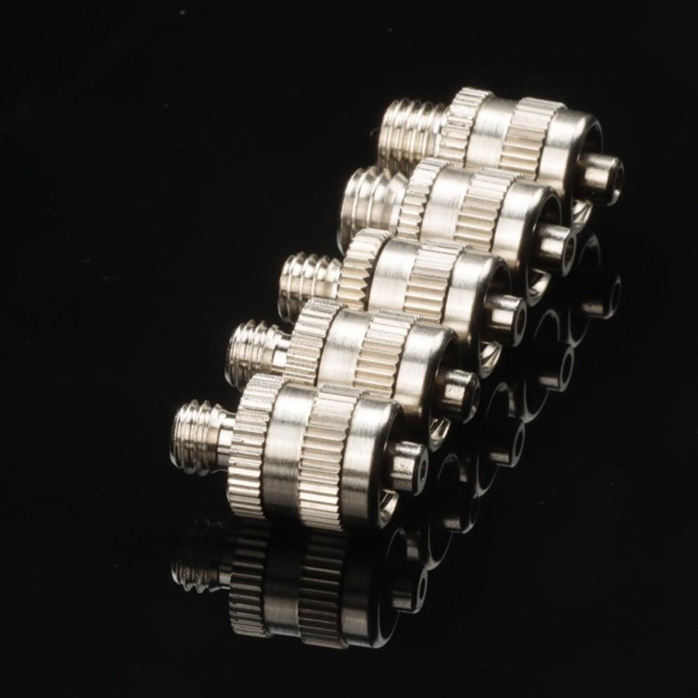 Brass Syringe Connector M4 M5 M6 M8 Thread Pneumatic Adapter Durable Needle Adapter For Breeders