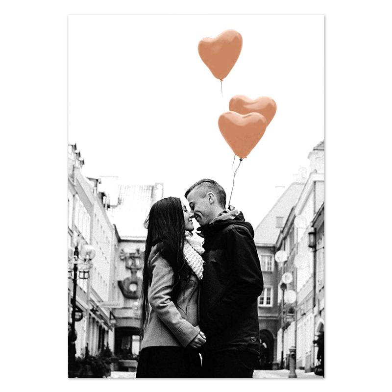 Современная мода Эйфелева башня холст картина пейзаж колесо обозрения воздушный шар настенные художественные постеры трамвайная дорога фотографии Декор в гостиную