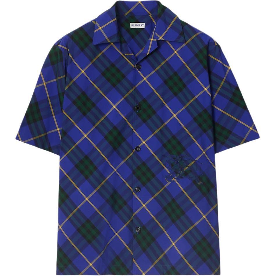 Burberry Клетчатая рубашка с коротким рукавом 80906471
