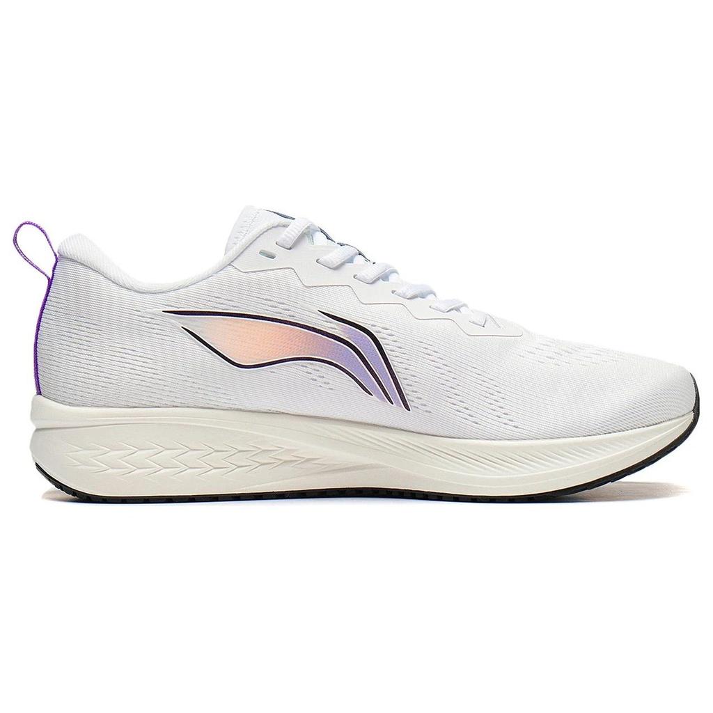 Li Ning Red Hare 6 Низкие беговые кроссовки с нескользящей и износостойкой подошвой Мужские Белые ARMT015-20