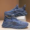 Men's Shoes Summer New Hollow Breathable Casual Versatile Mesh Shoes Soft Sole Wear-resistant Running Mesh Sneakers