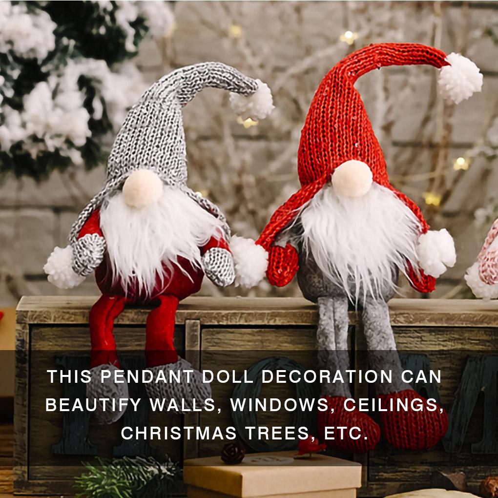 Xmas Gnomes Santa Christmas Decorations Tree Hanging Doll Home Decoration
