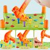 Baby Nail Knocking Board Toy with Hammer Storage Bag Fine Motor Skills Focus