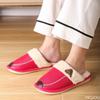 Модные водонепроницаемые хлопковые тапочки для женской зимней спальни, дома, для домашнего использования, холодные, теплые, противоскользящие, мягкие женские хлопковые тапочки