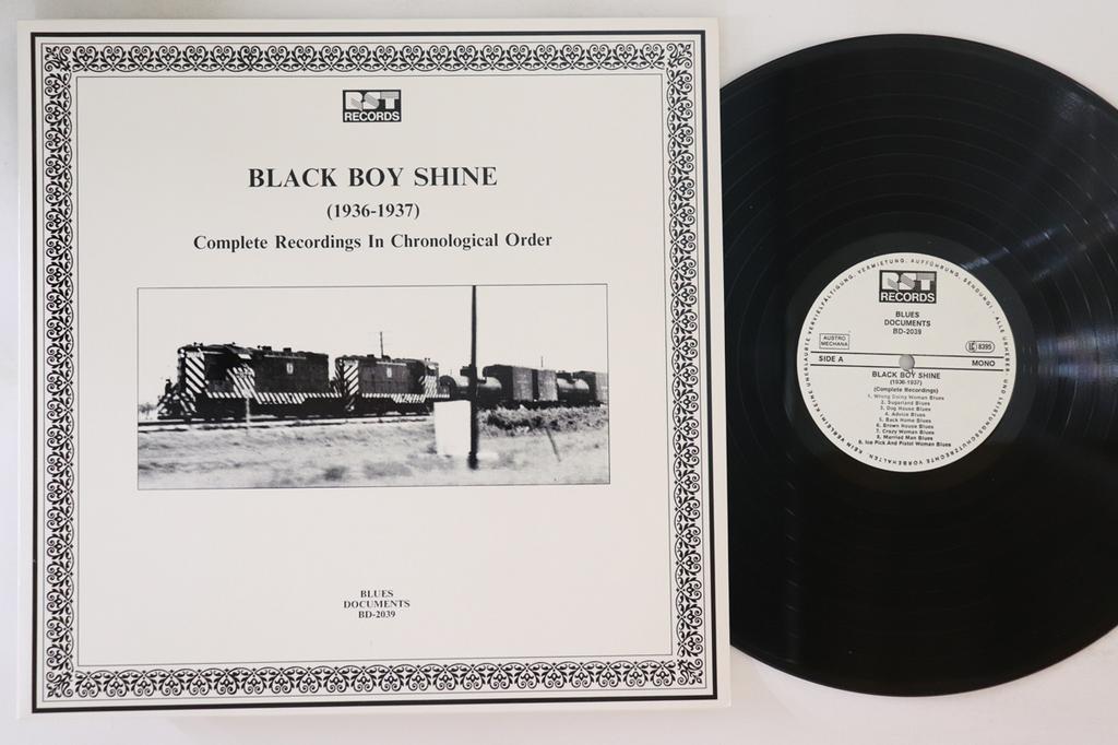 LP Record BLACK BOY SHINE - Complete Recordings In Chronologica BD2039 RST 1988 Austria Blues Used