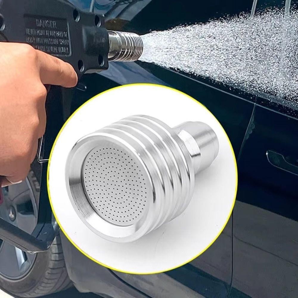 Stainless Steel Water nozzle Quick Plug Spray Shower Nozzle Pressure Washer Nozzle Flower Watering
