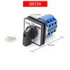 1 Set 500V 20A 3 Poles Control Rotary Changeover Cam Switch CNC 3 Position 3 Knots Universal Changeover Switch