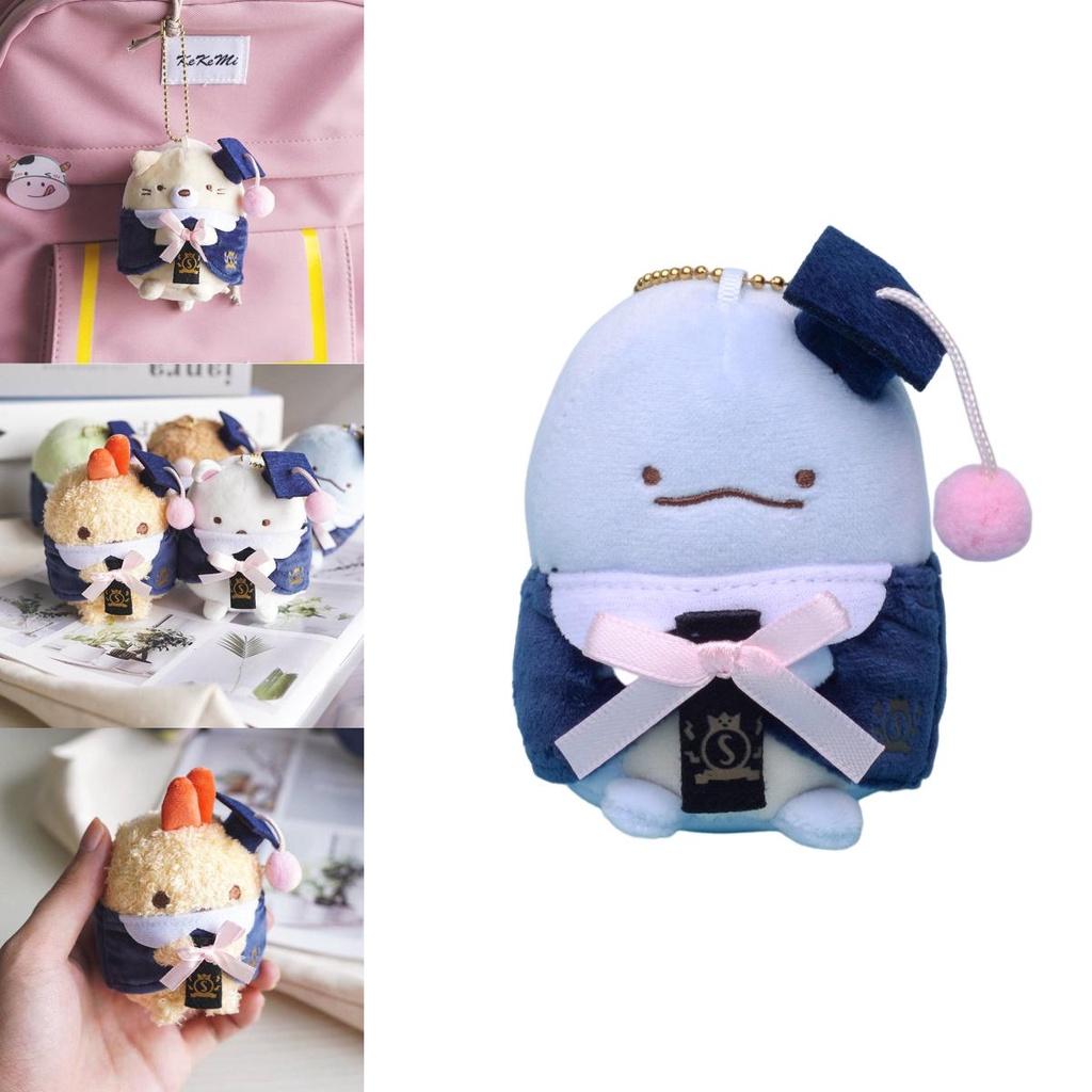 Плюшевый брелок Sumikko Gurashi на выпускной, Милая мягкая игрушка, Мягкая ткань, Стиль пингвина, Идеальный подарок