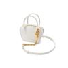 Charles & Keith Minimalist Zipper Versatile Crossbody Handbag Small Women handbags White Chocolate Pink CK2-30271146