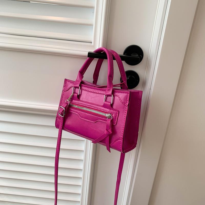 Trendy Stylish Women's Handbag Fashionable Pu Small Square Bag In Multiple Colors
