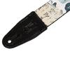 Levy's Leathers 2" Polyester Guitar Strap Sublimation - Printed with Original Artist Designs and Genuine Leather Edges (MPD2-016)