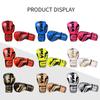 PU Leather Boxing Gloves Sponge Padding Punching Training Gloves Kickboxing Gloves  Fitness