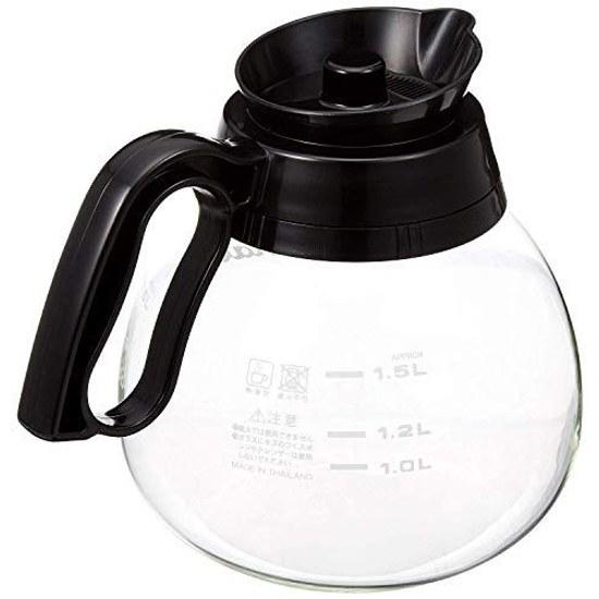 Декантер для кофе Kalita, термостойкое стекло, 1,8 л, черный, #32003