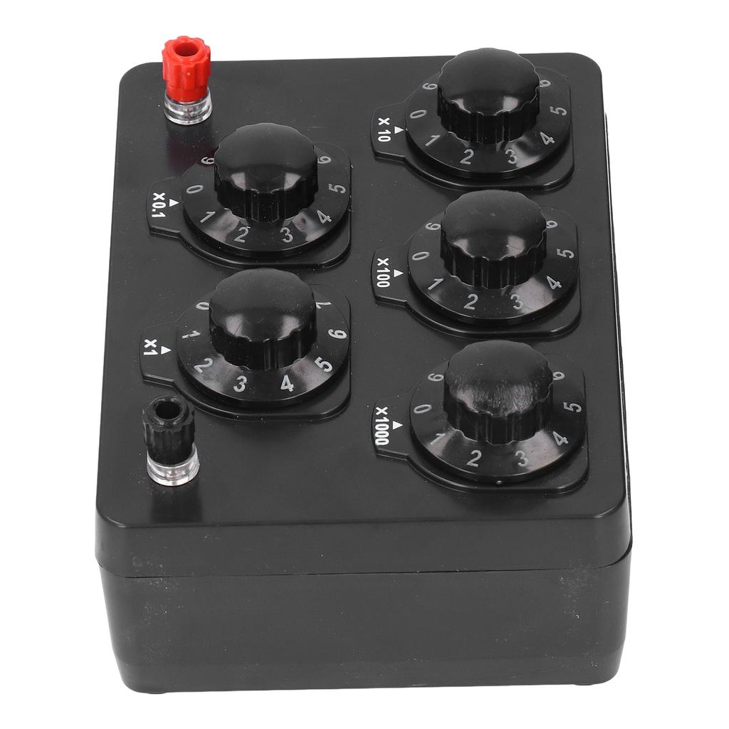 Регулируемый декадный резистор 0‑9999,9 Ом, переменный блок сопротивления, переменный десятичный лабораторный резистор