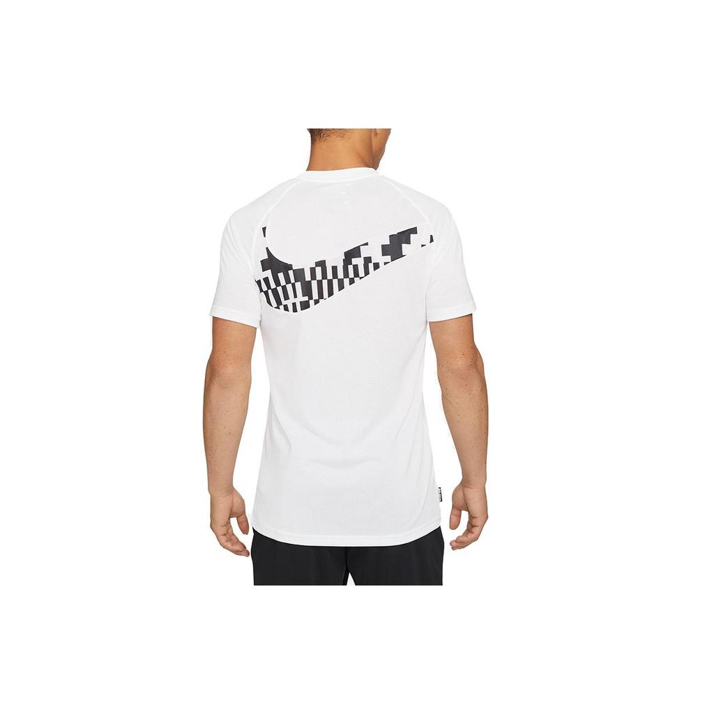 Nike Мужские белые футболки для футбола, умеренный прямой крой, CZ0983-100