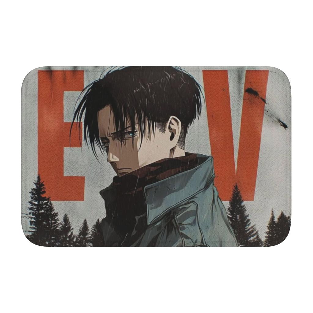 Custom Attackes on Titan Doormat Non-Slip Entrance Welcome Kitchen Bathroom Floor Door Mat Toilet Living Room Carpet Rug