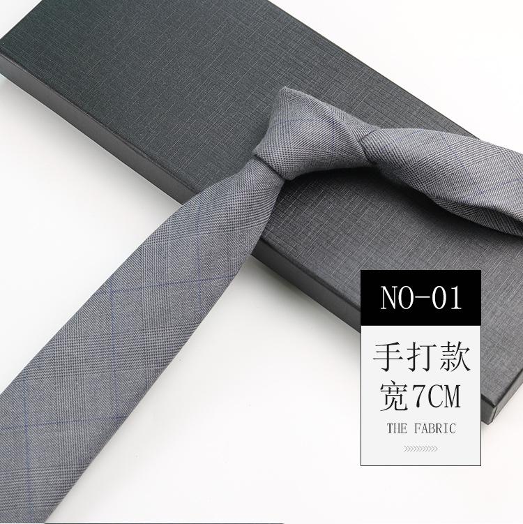 Галстук из хлопка мужской британский ретро клетчатый костюм джентльмена свадебный без узла на молнии узкий галстук