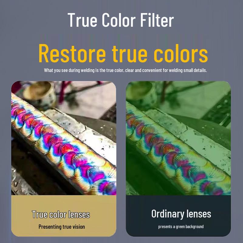 Сварочные очки с автоматическим затемнением: Меняющий цвет, Антибликовый для газовой и дуговой сварки.